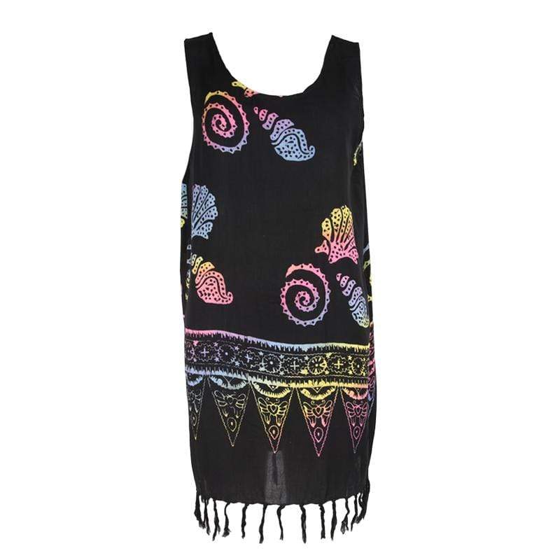 Tie Dye Batik Beach Dress The Hippy Clothing Co. Tie Dye Batik Beach Dress The Hippy Clothing Co.