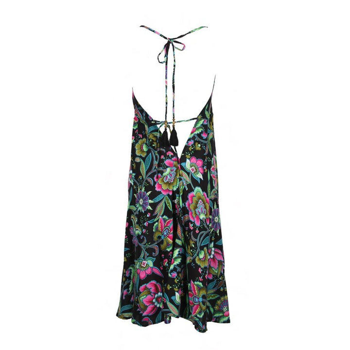 Backless Halter Neck Dress