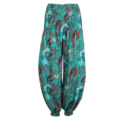 Bold Flower print Genie Pants..