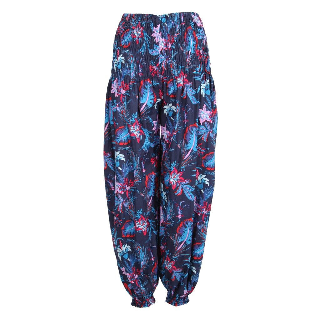 Bold Flower print Genie Pants..