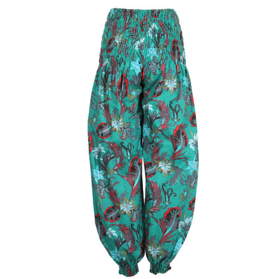 Bold Flower print Genie Pants..