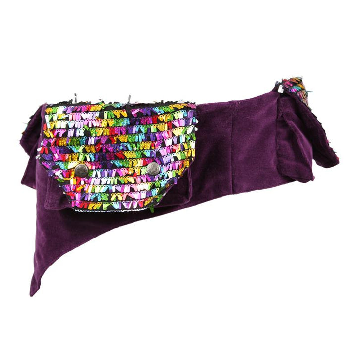 Velvet Sequin Utility Belt