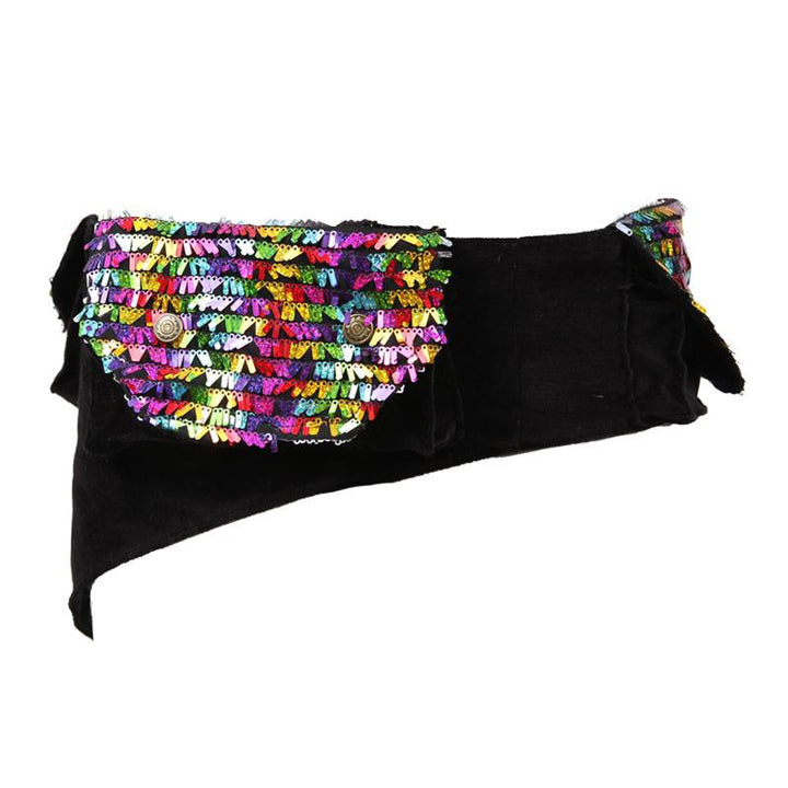 Velvet Sequin Utility Belt