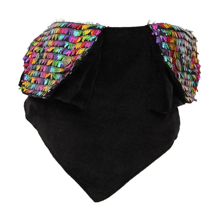 Velvet Sequin Utility Belt