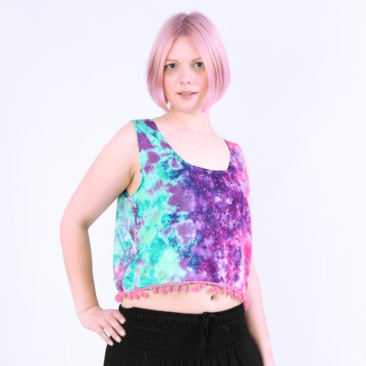 Tie Dye Crop Top