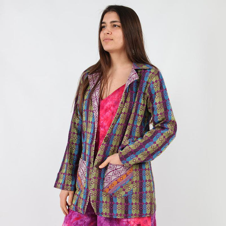 Indian Jacquard Jacket