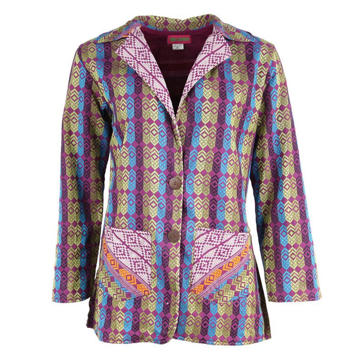 Indian Jacquard Jacket