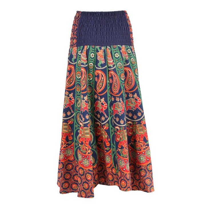 Bagru Maxi Skirt