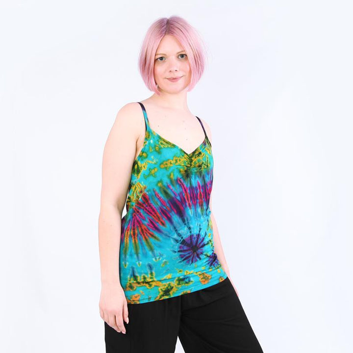 Tie Dye Strappy Top