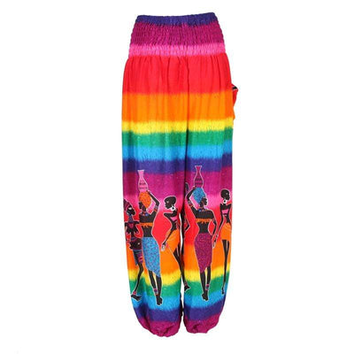 Ultimate Rainbow Festival Harem Trousers