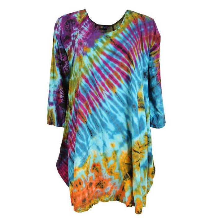 Tie Dye Smock Dress