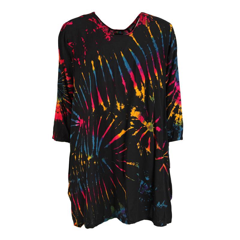 Tie Dye Smock Dress