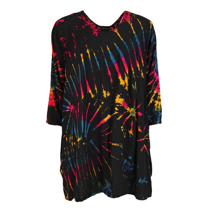 Tie Dye Smock Dress