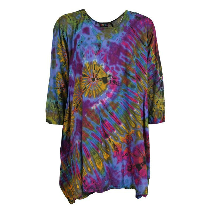 Tie Dye Smock Dress