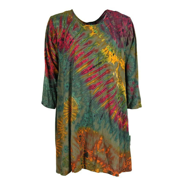 Tie Dye Smock Dress