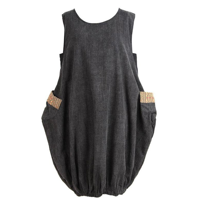 Sleeveless Cocoon Dress