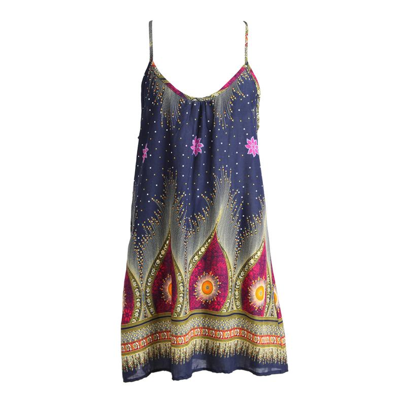 Flower Print Slip Dress