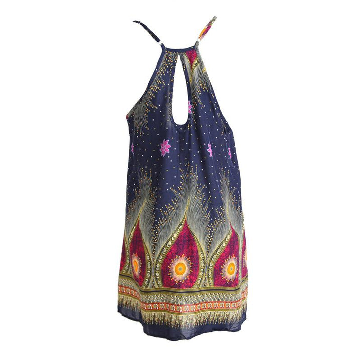 Flower Print Slip Dress