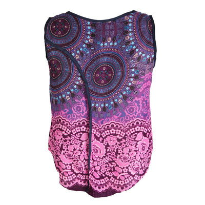 Thai Open Back Tank Top