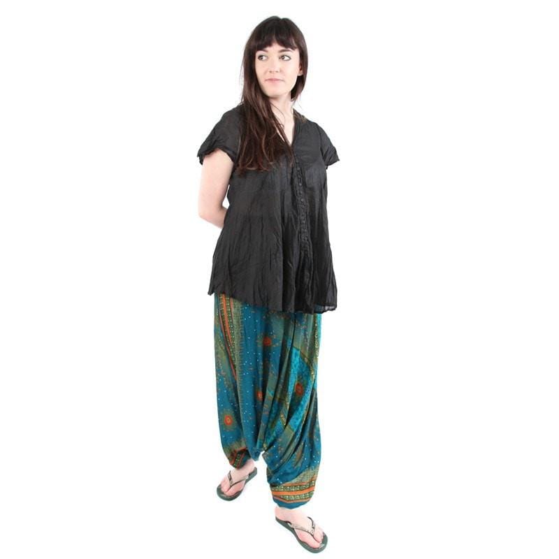 Thai Patterned Harem Pants