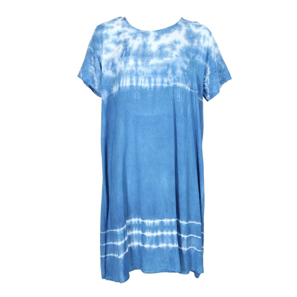 Indigo Tie Dye Dress
