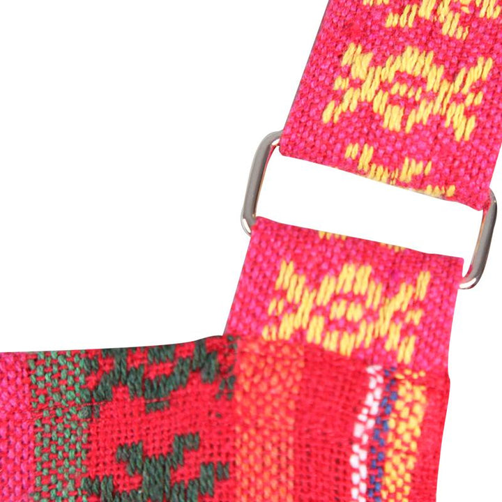 Woven Dungaree Dress