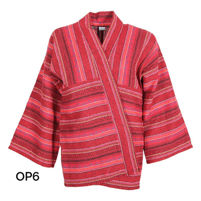 Thai Woven Cotton Open Jacket