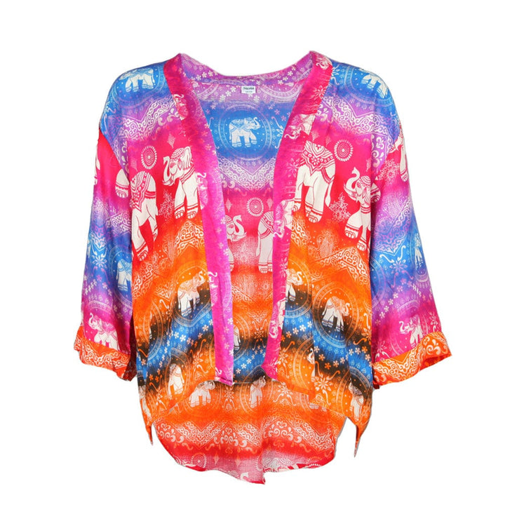 Elephant Print Open top