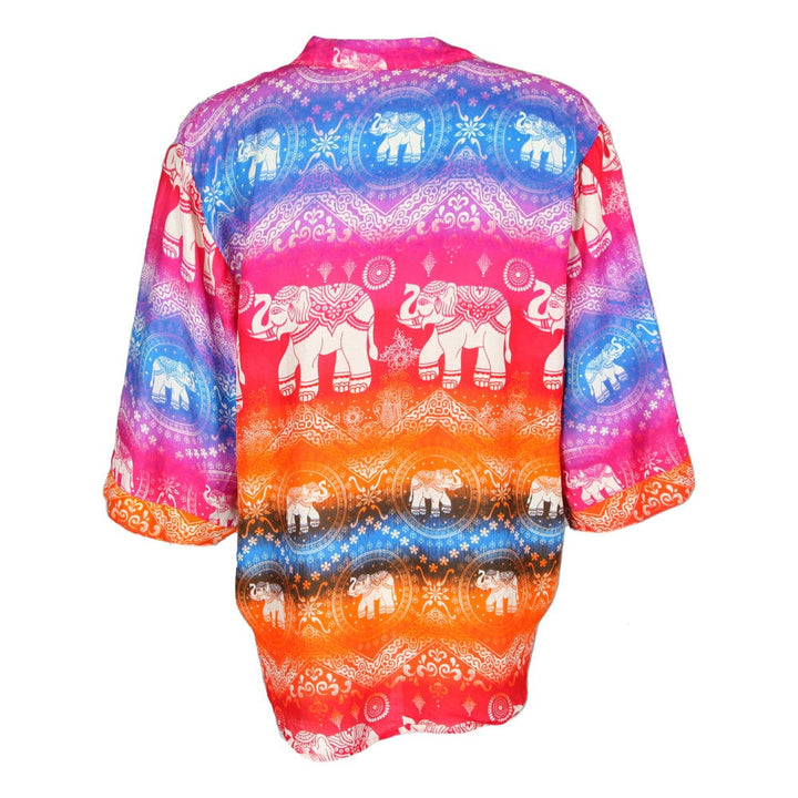 Elephant Print Open top