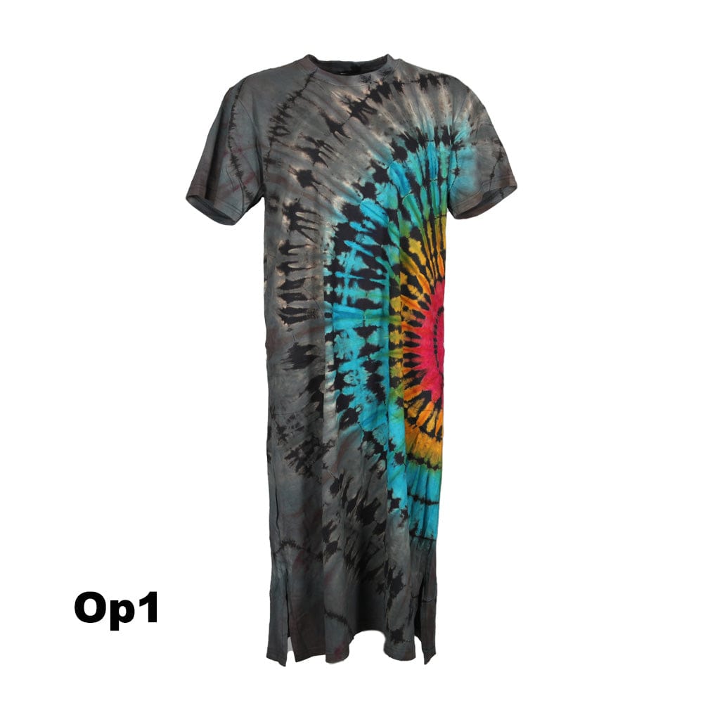 Dress Discount Rainbow Tie Dye T Shirt Dress Tie Dye T-Shirt Dress