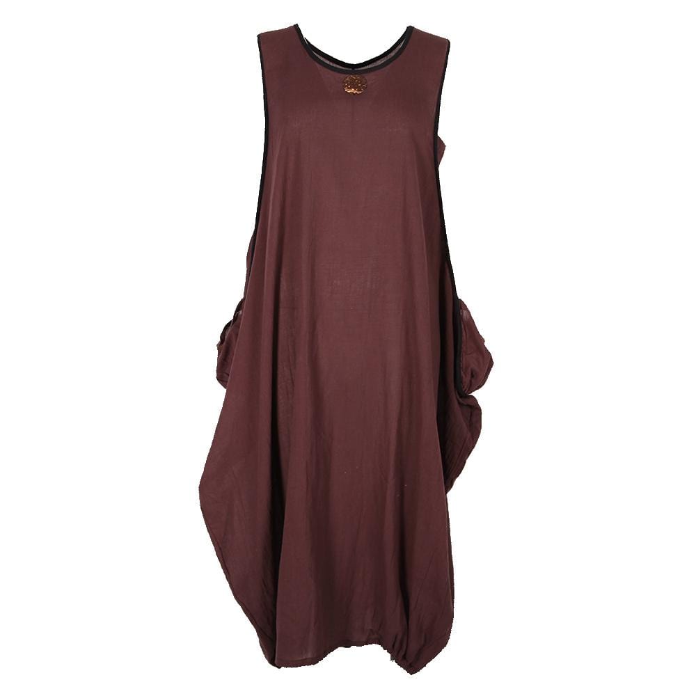 Sleeveless Cocoon Dress
