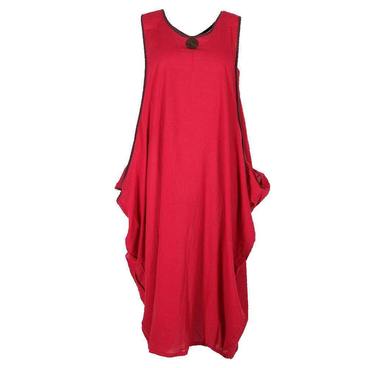 Sleeveless Cocoon Dress