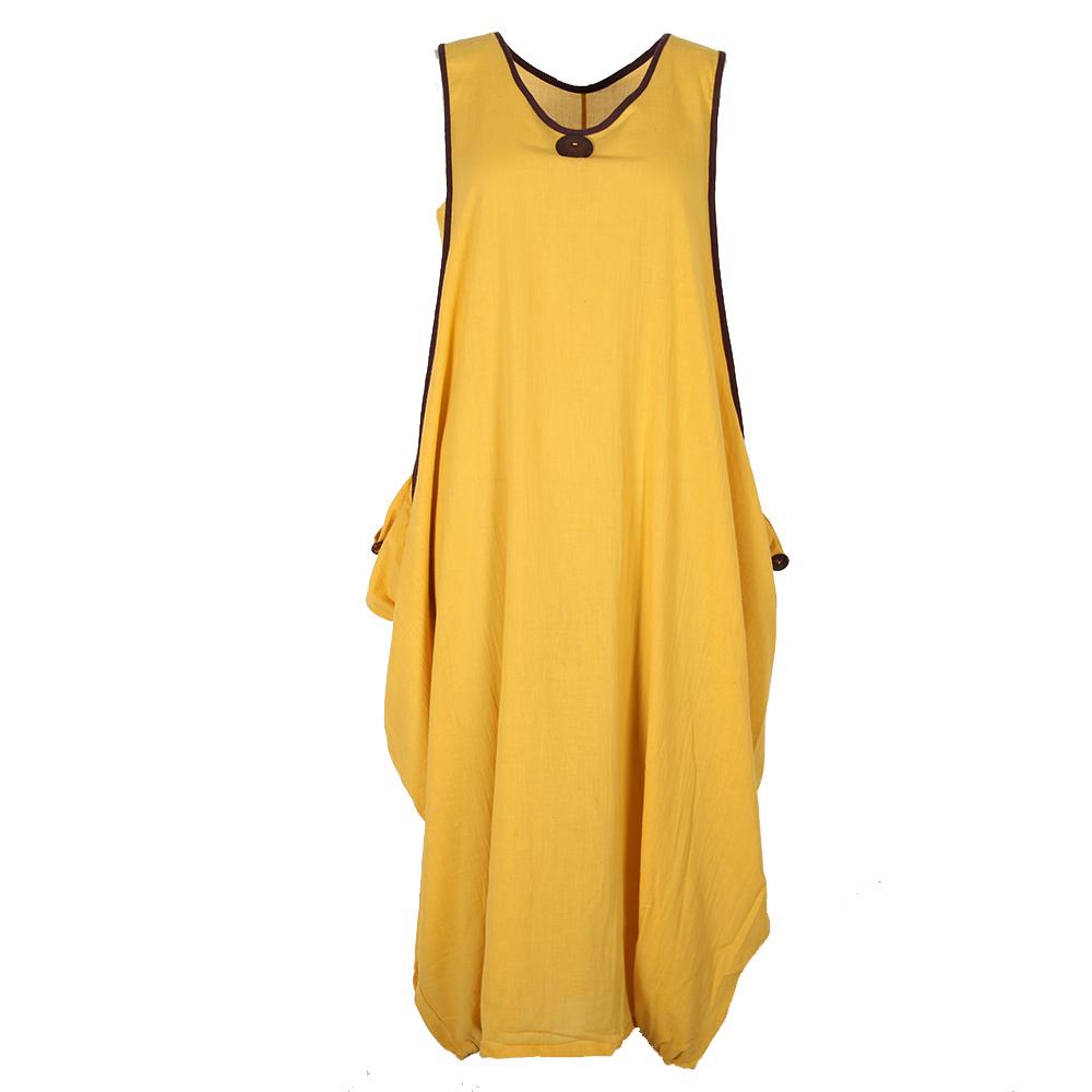 Sleeveless Cocoon Dress