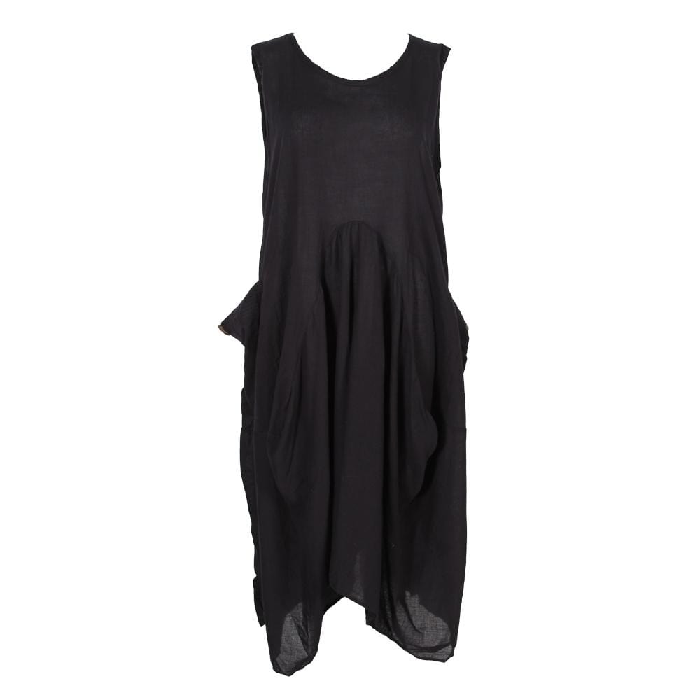 Sleeveless Cocoon Dress