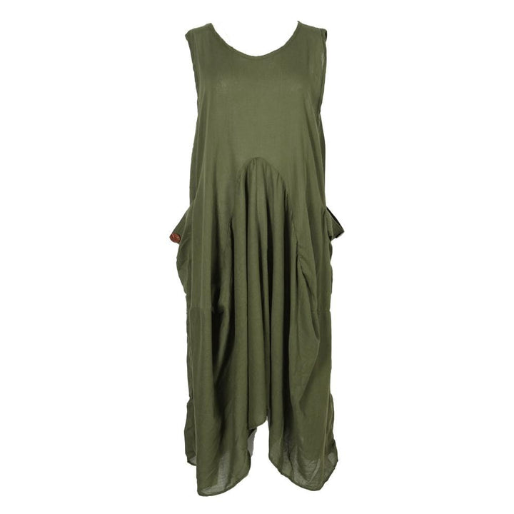 Sleeveless Cocoon Dress