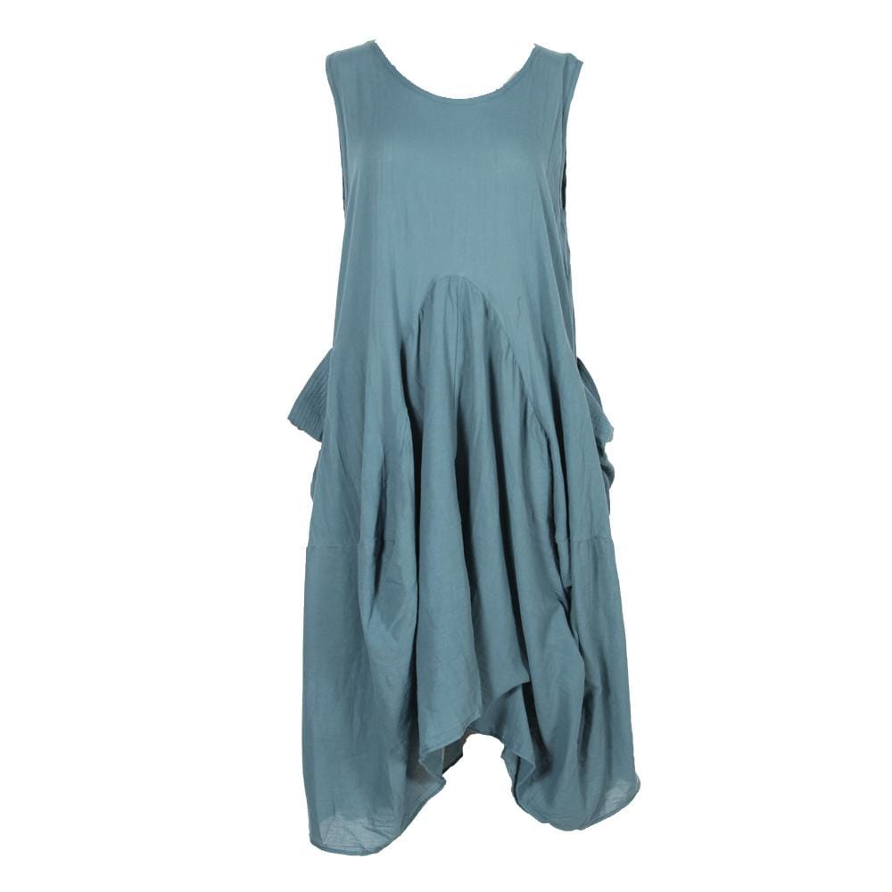 Sleeveless Cocoon Dress