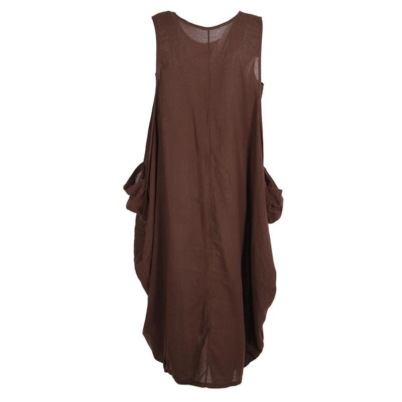Sleeveless Cocoon Dress