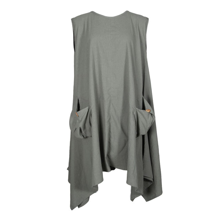 Sleeveless Cocoon Dress