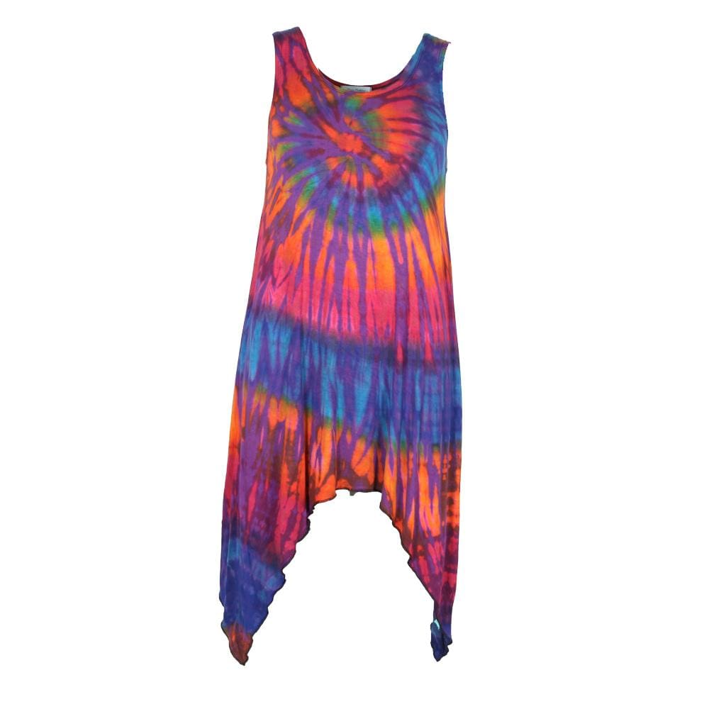 Tie Dye Sleeveless Dress
