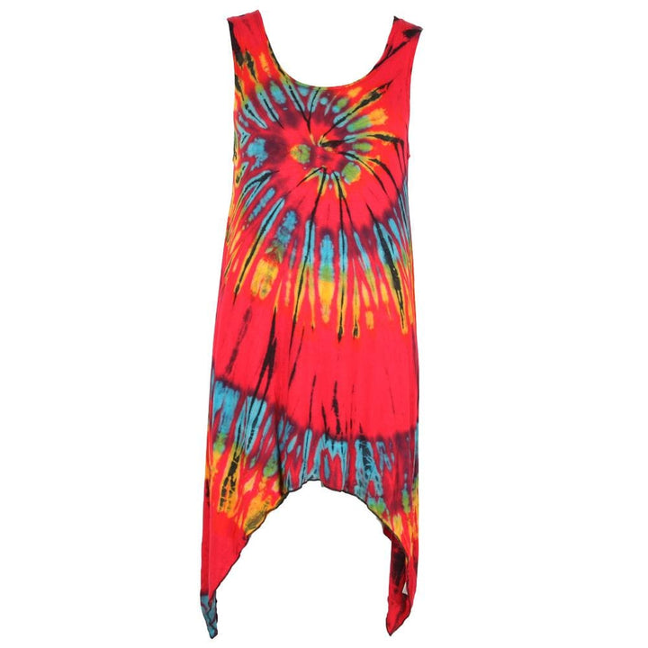 Tie Dye Sleeveless Dress