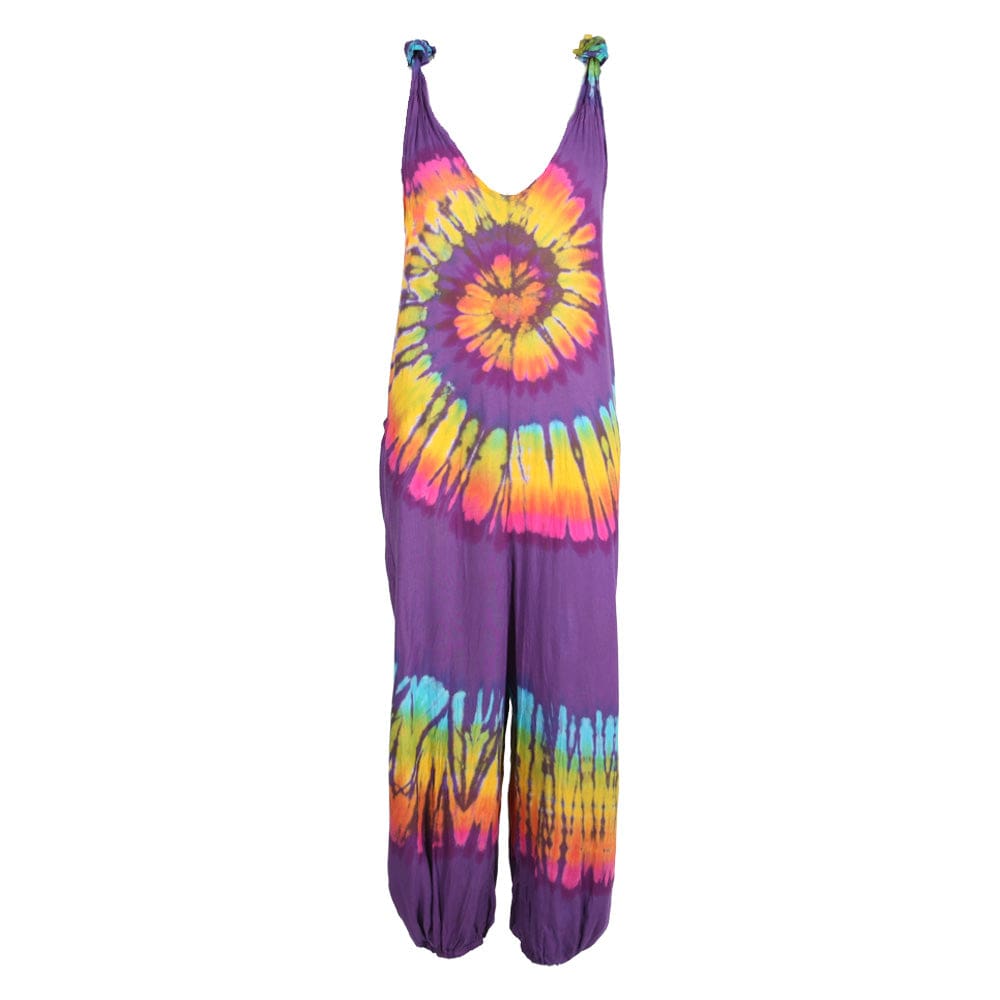 Tie Dye Harem Jumpsuit – The Hippy Clothing
