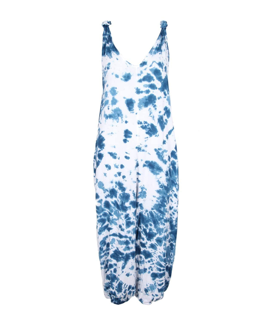 Shibori Indigo Tie Dye Jumpsuit