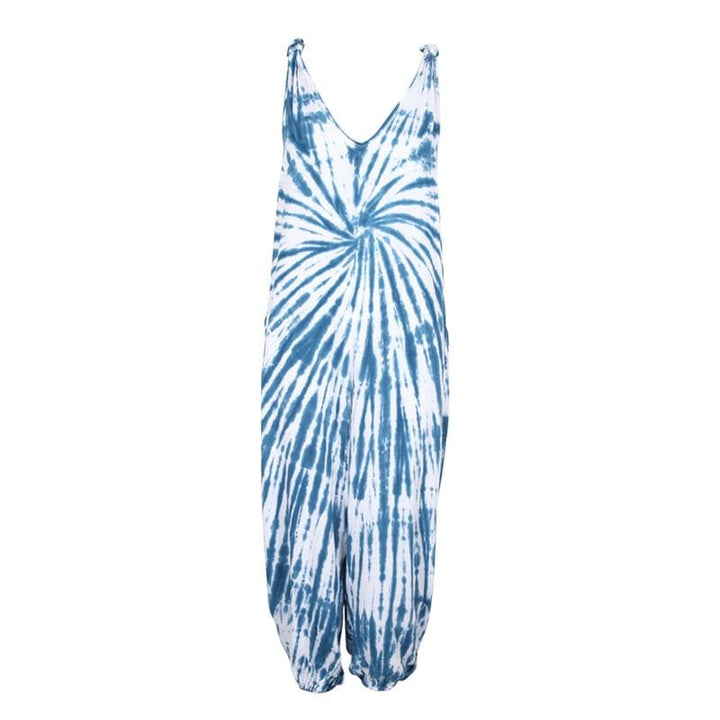 Shibori Indigo Tie Dye Jumpsuit