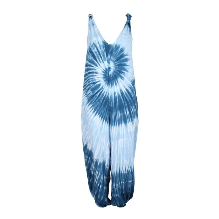 Shibori Indigo Tie Dye Jumpsuit