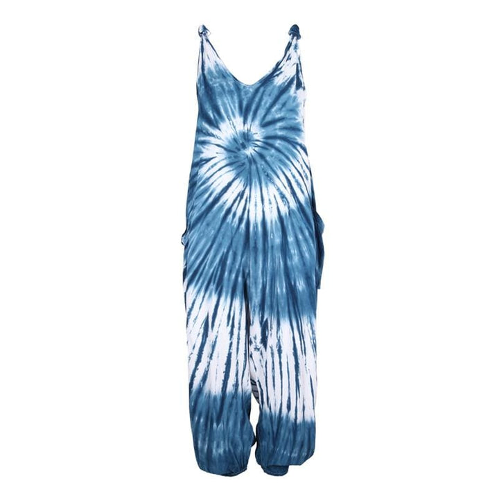Shibori Indigo Tie Dye Jumpsuit