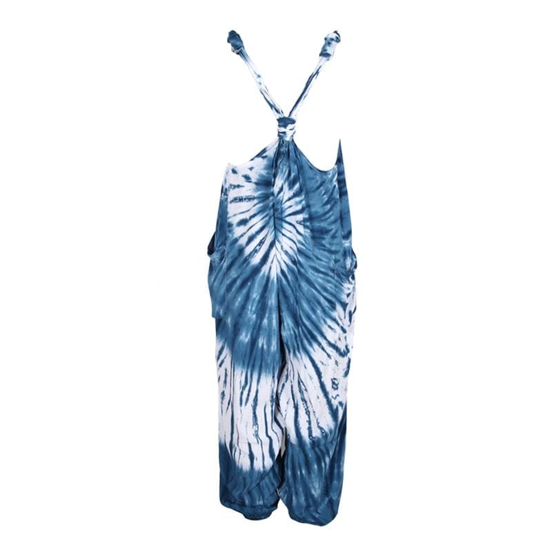 Shibori Indigo Tie Dye Jumpsuit