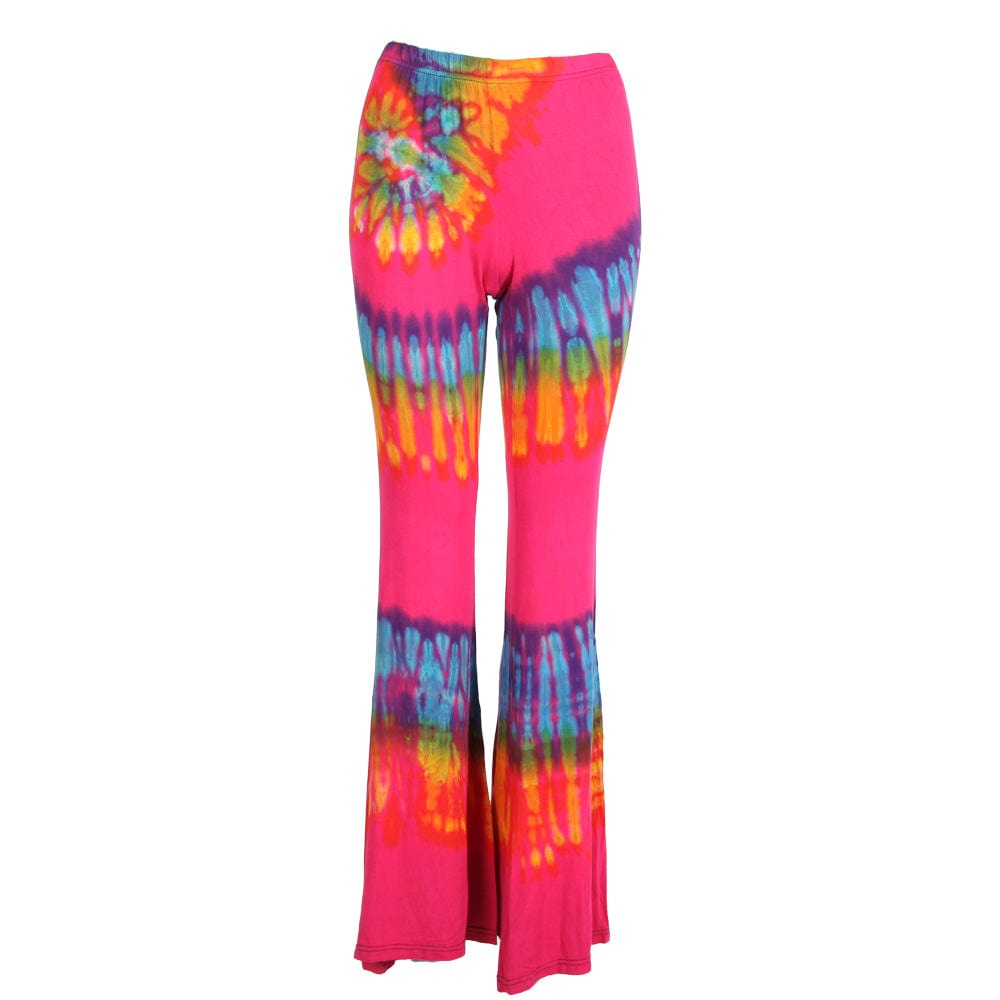 Tie Dye Jersey Flares