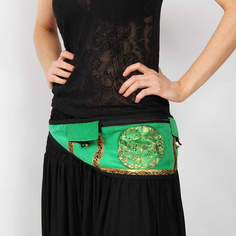 Velvet Brocade Bumbag