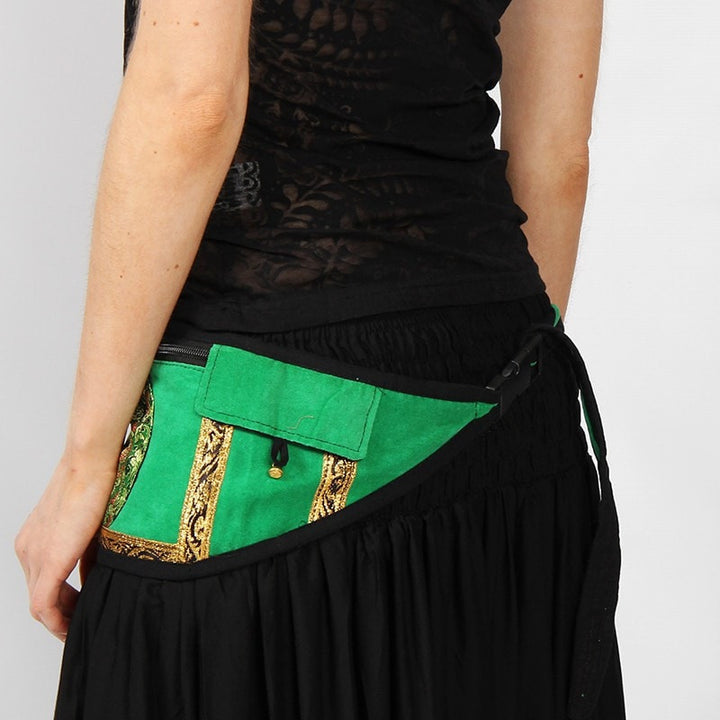 Velvet Brocade Bumbag