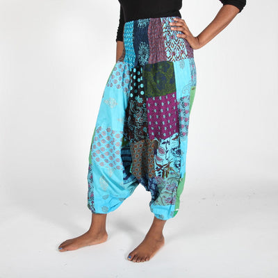 Overdyed Patchwork Afghani Pants